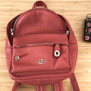 COPY - Red Coach purse backpack